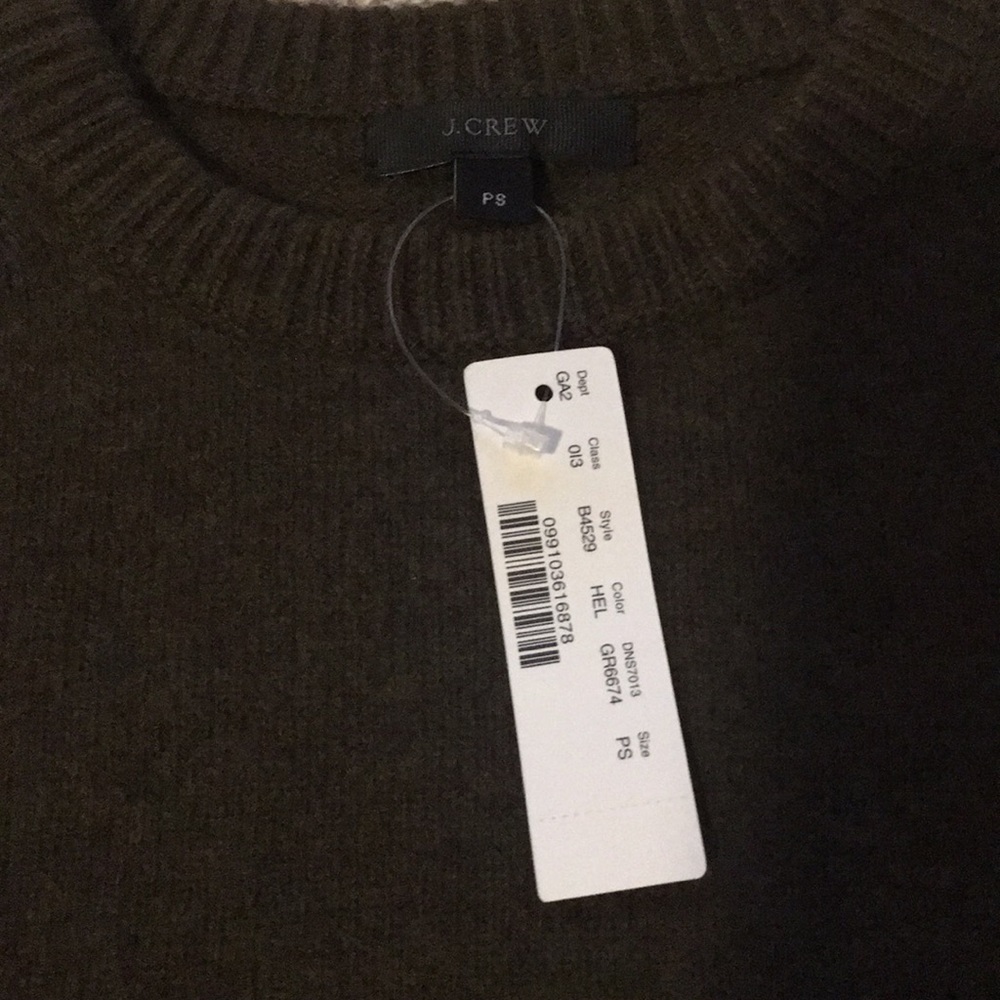 Petite PS new with tag J crew NOT FACTORY sweater